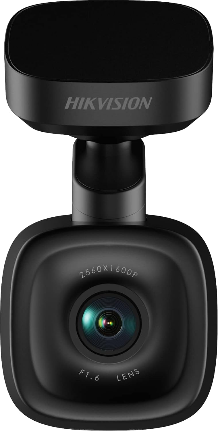 Hikvision F6 Pro Dash Cam, Telecamera Auto 1600P, Grandangolo fino 130 Gradi