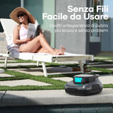 AIPER Scuba SE, Robot per piscina senza fili, Batteria a doppia azionamento