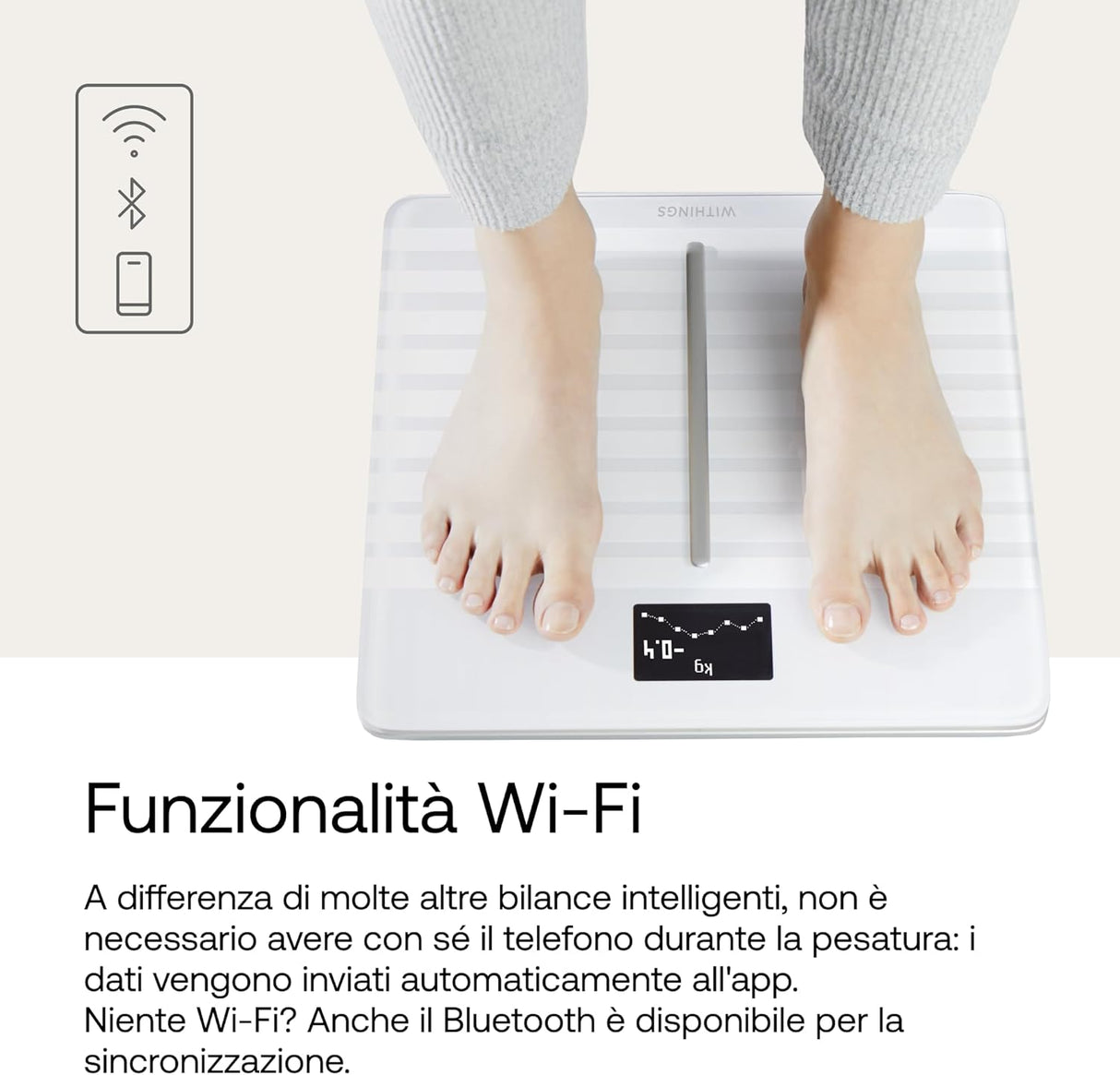 Withings Body Cardio Bilancia Wi-Fi Smart - Salute Cardiaca & Composizione