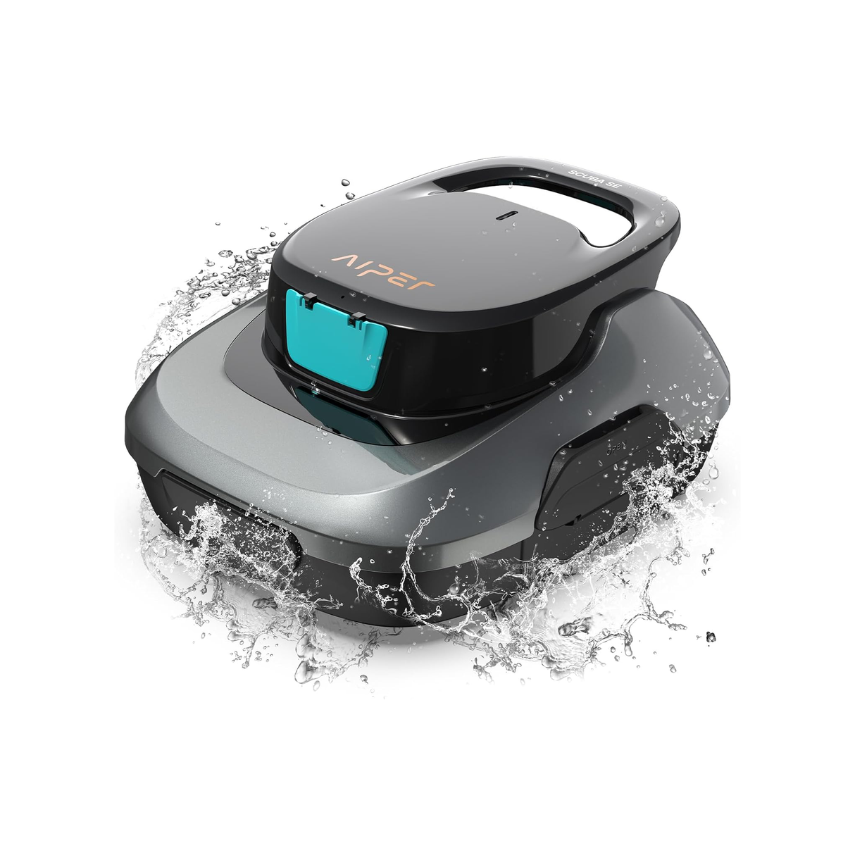 AIPER Scuba SE, Robot per piscina senza fili, Batteria a doppia azionamento